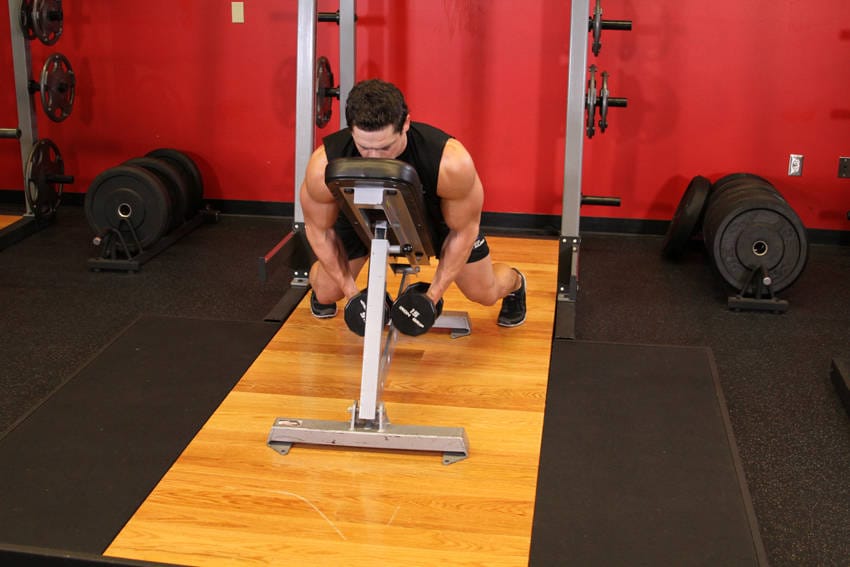 Dumbbell Lying Rear Lateral Raise - Step 0