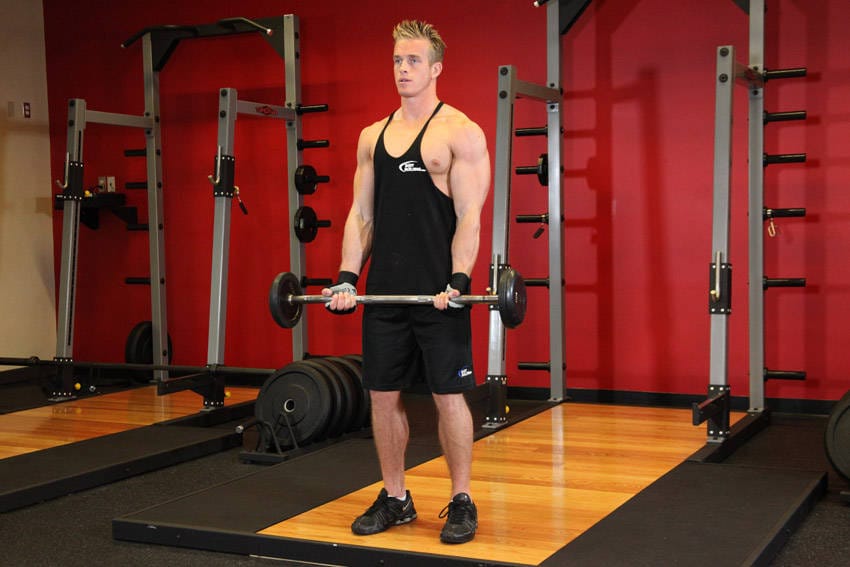 EZ-Bar Curl - Step 0