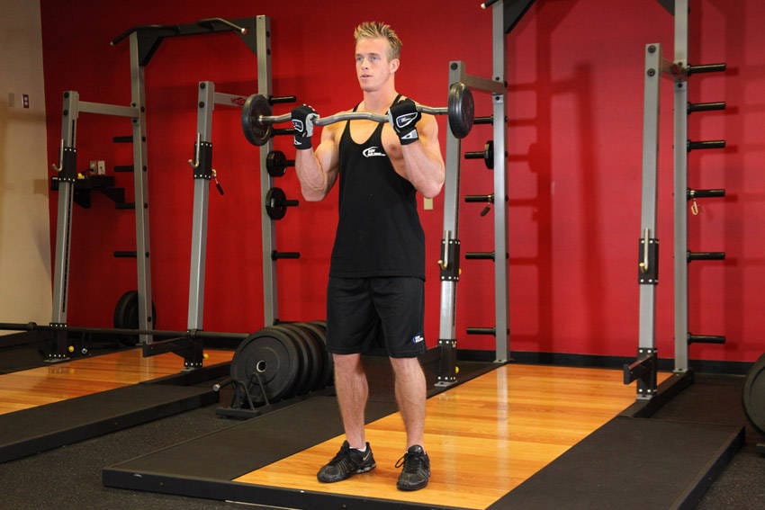 EZ-Bar Curl - Step 1