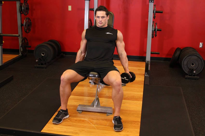 Flexor Incline Dumbbell Curls - Step 0