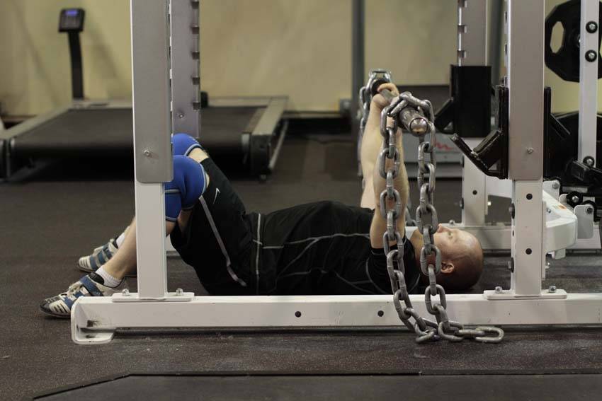 Floor Press with Chains - Step 0