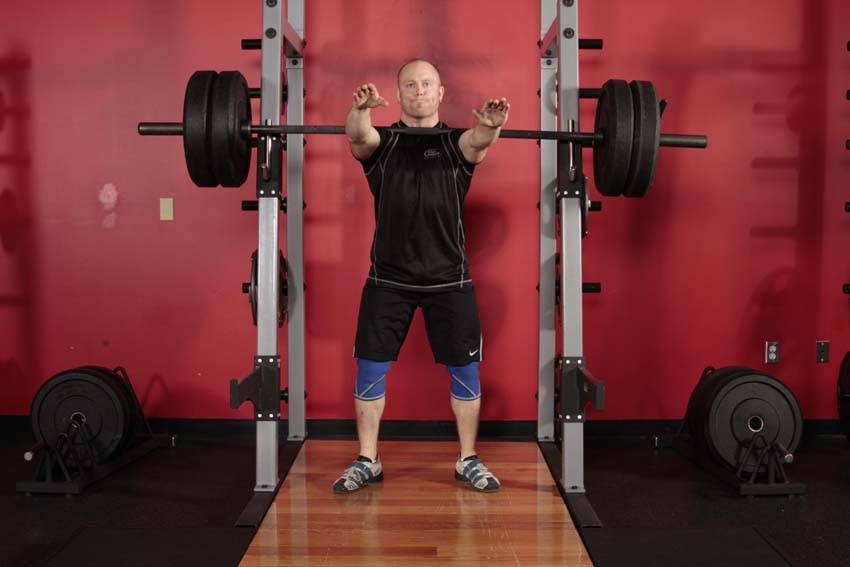 Frankenstein Squat - Step 0