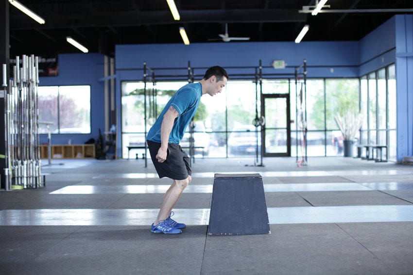 Front Box Jump - Step 0