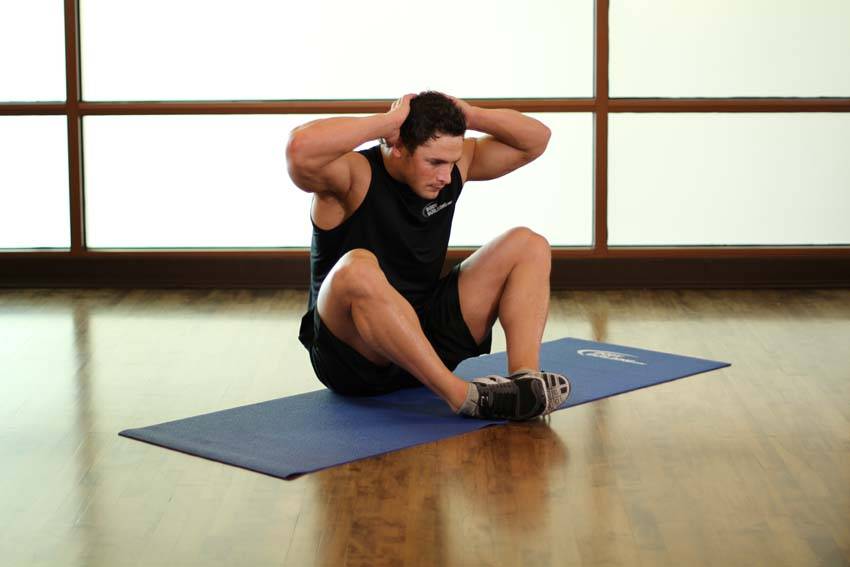 Groin and Back Stretch - Step 0