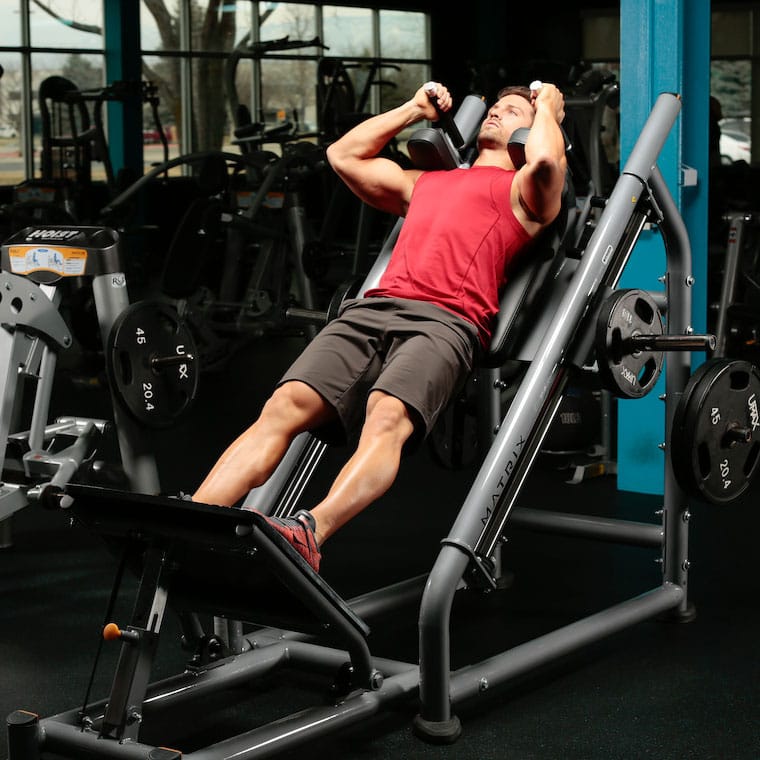 Hack Squat - Step 0