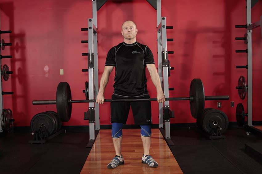 Hang Clean - Below the Knees - Step 0