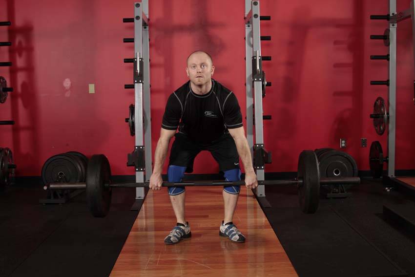 Hang Clean - Below the Knees - Step 1