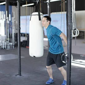 Heavy Bag Thrust - Step 0