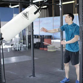 Heavy Bag Thrust - Step 1