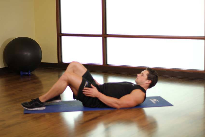 Hug Knees To Chest - Step 0