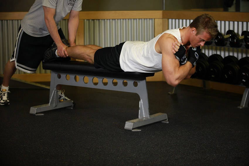 Hyperextensions With No Hyperextension Bench - Step 1
