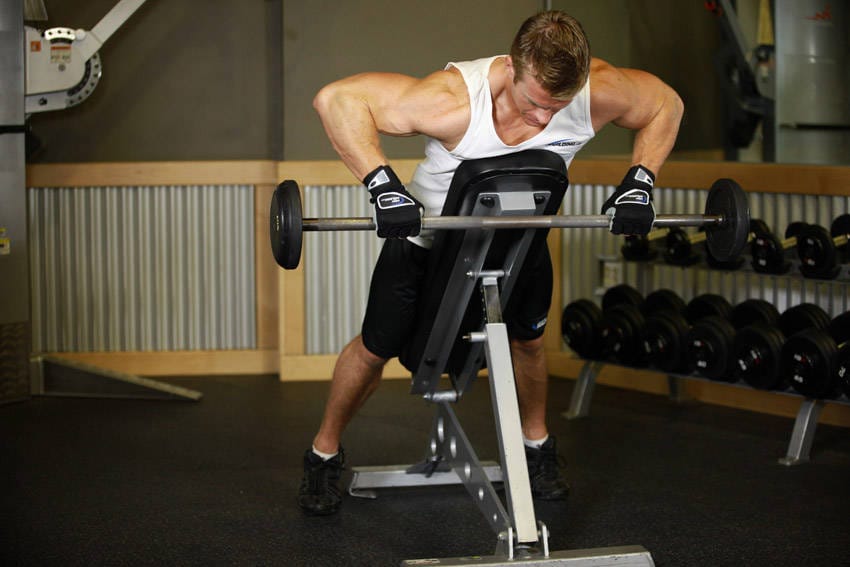 Incline Bench Pull - Step 1