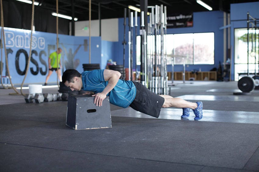 Incline Push-Up - Step 0