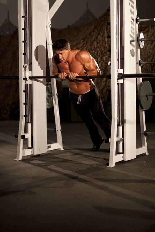 Incline Push-Up Close-Grip - Step 1