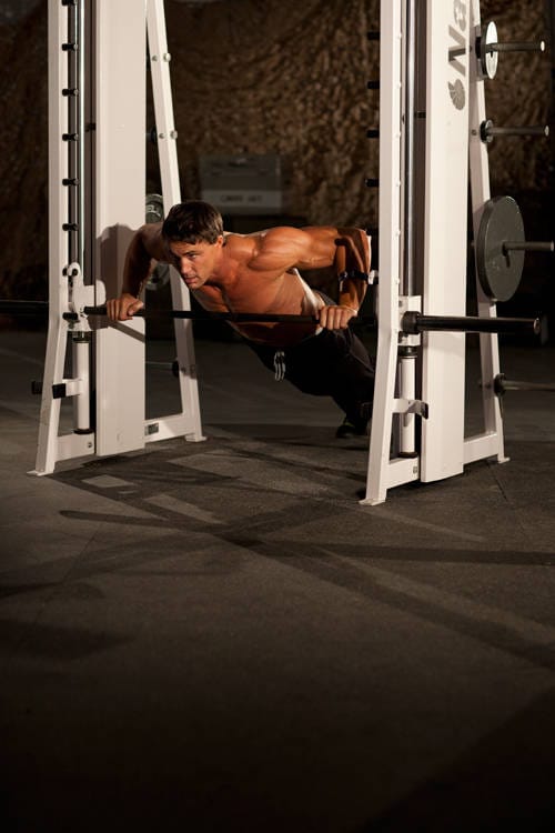 Incline Push-Up Wide - Step 0