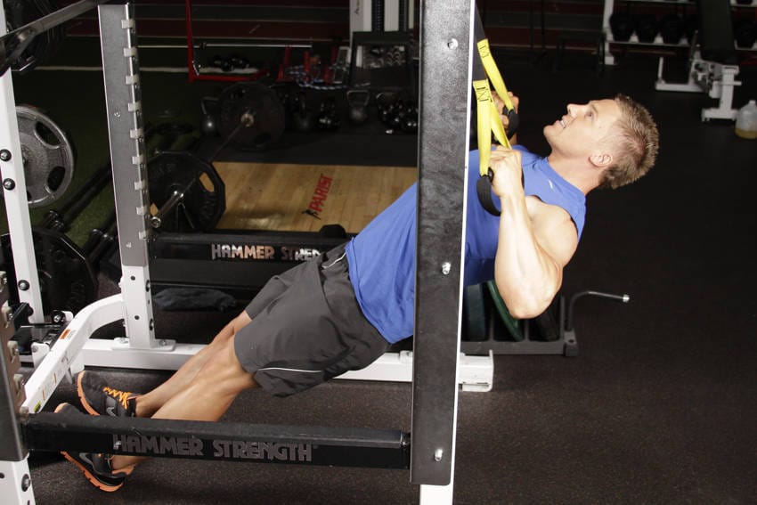 Inverted Row with Straps - Step 1