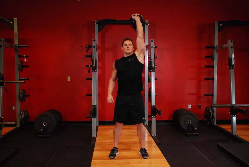 Kettlebell Arnold Press - Step 1