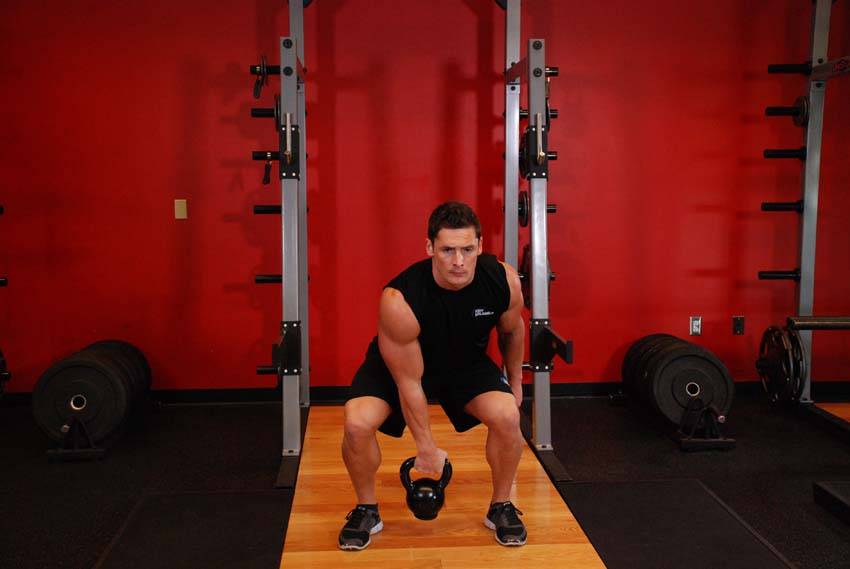 Kettlebell Hang Clean - Step 1