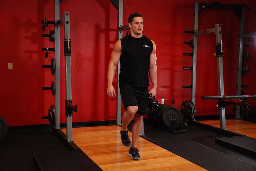 Kettlebell One-Legged Deadlift - Step 0