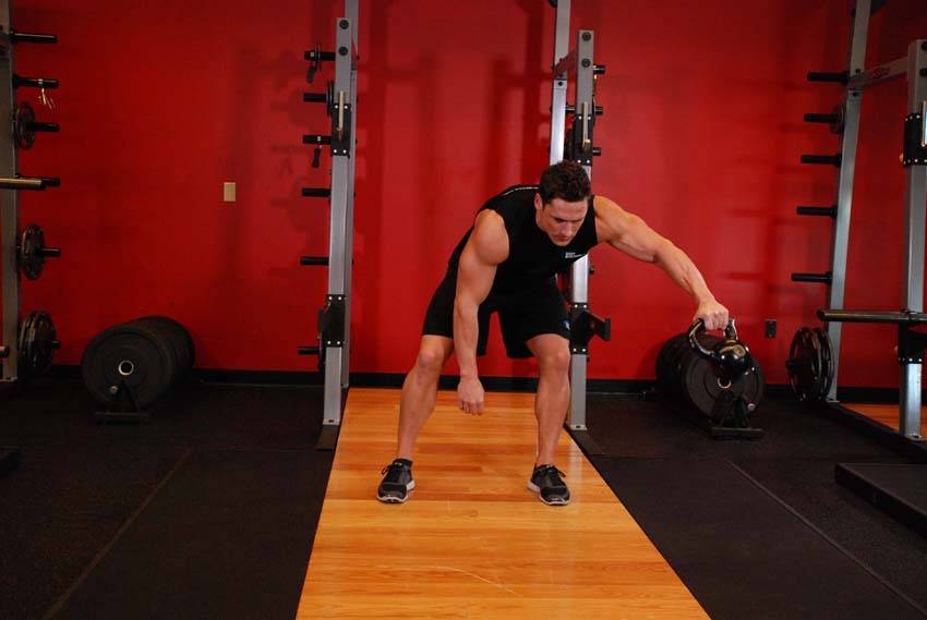 Kettlebell Pass Between The Legs - Step 0
