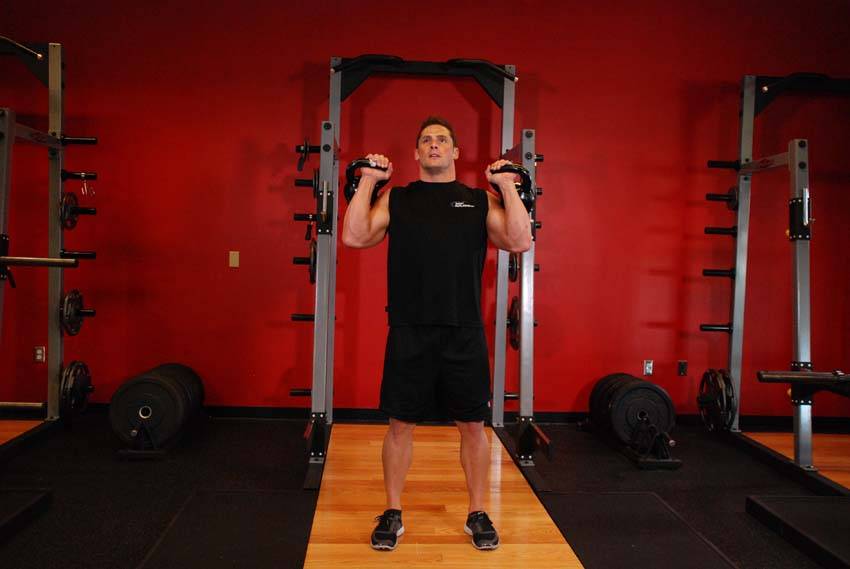 Kettlebell Seesaw Press - Step 0