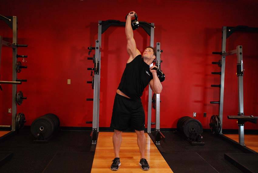 Kettlebell Seesaw Press - Step 1