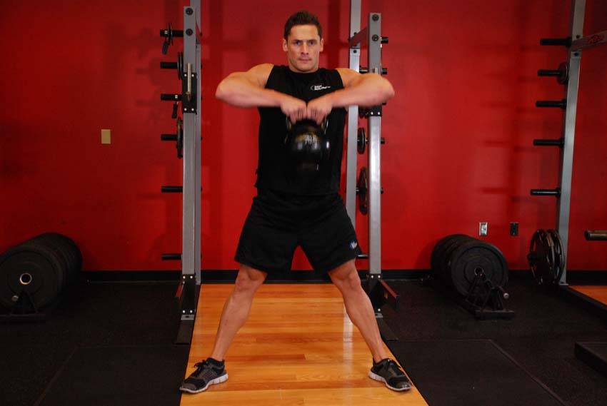 Kettlebell Sumo High Pull - Step 1
