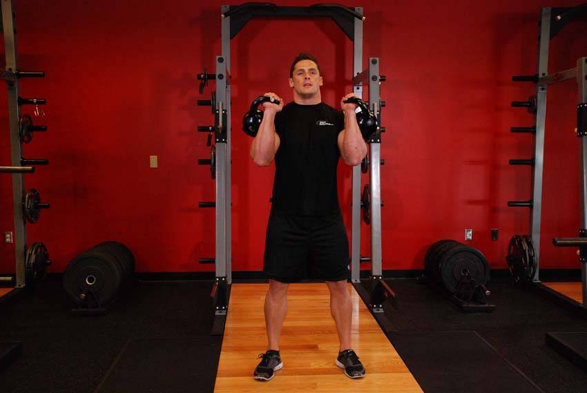 Kettlebell Thruster - Step 0