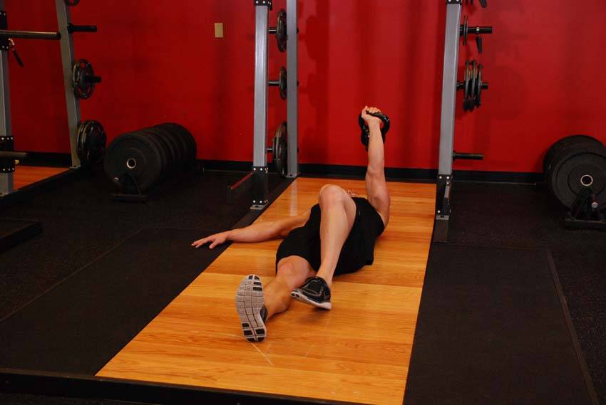 Kettlebell Turkish Get-Up (Squat style) - Step 0