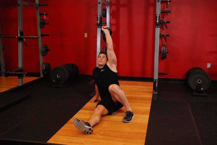 Kettlebell Turkish Get-Up (Squat style) - Step 1