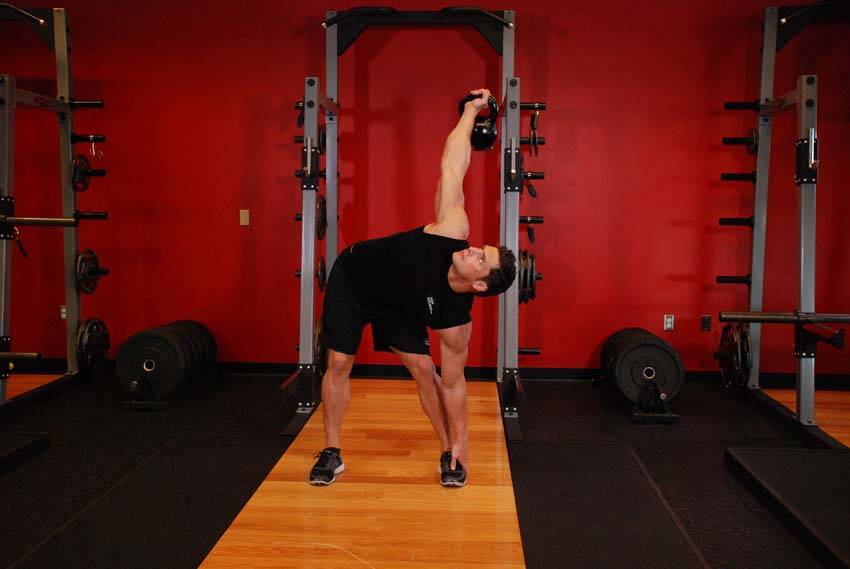 Kettlebell Windmill - Step 1