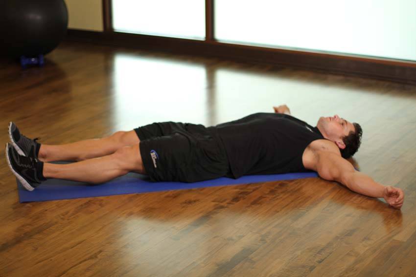 Knee Across The Body - Step 0