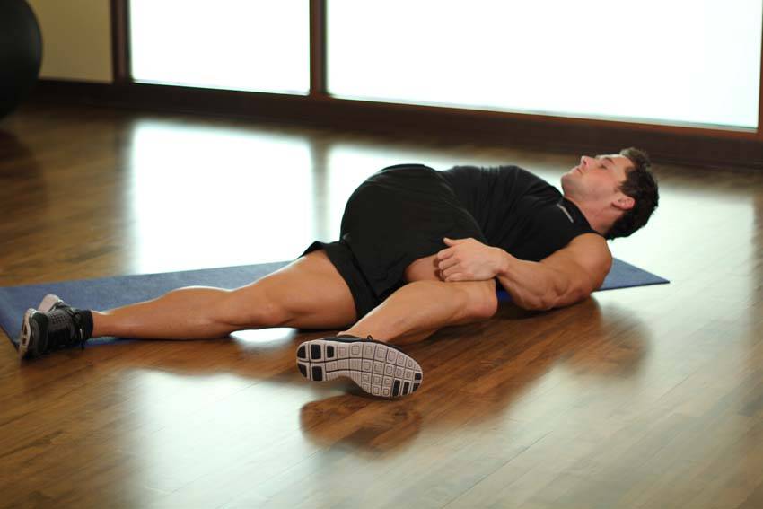 Knee Across The Body - Step 1