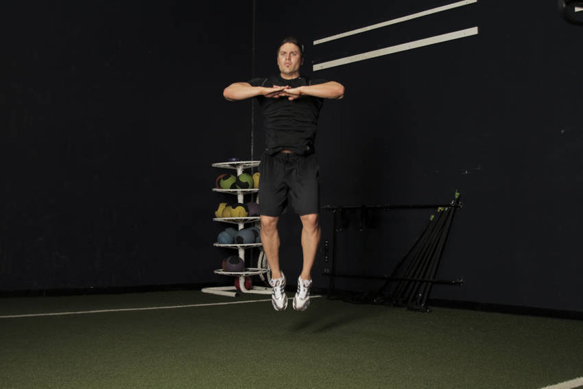 Knee Tuck Jump - Step 1