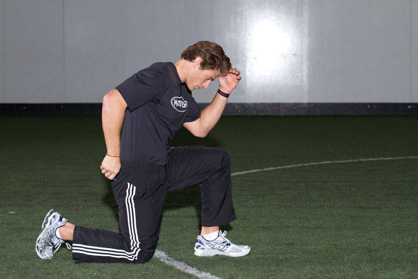 Kneeling Arm Drill - Step 1