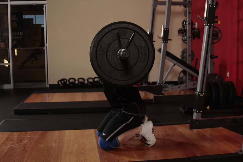 Kneeling Jump Squat - Step 1