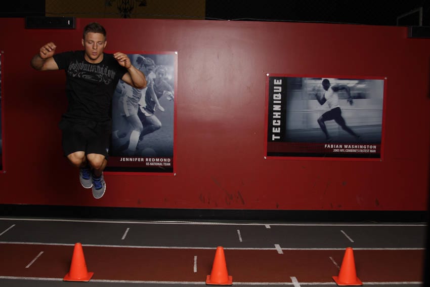 Lateral Cone Hops - Step 1