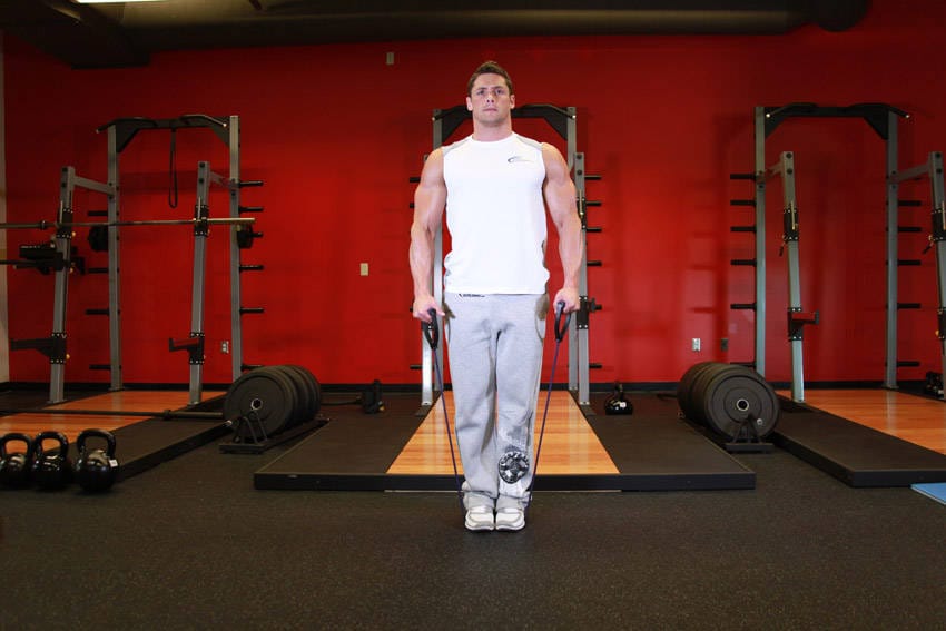 Lateral Raise - With Bands - Step 0