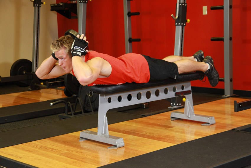 Lying Face Down Plate Neck Resistance - Step 1