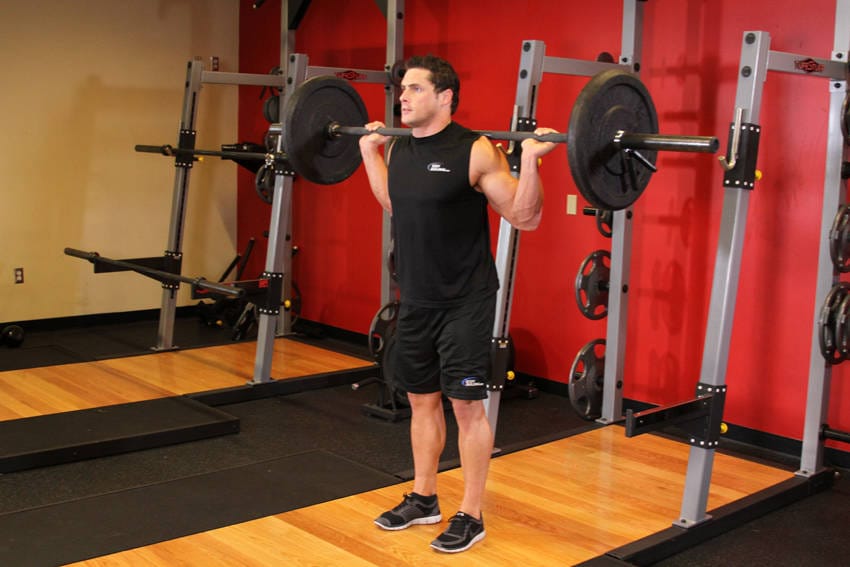 Narrow Stance Squats - Step 0