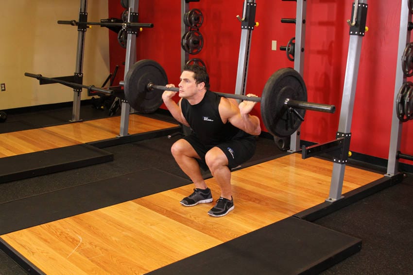Narrow Stance Squats - Step 1