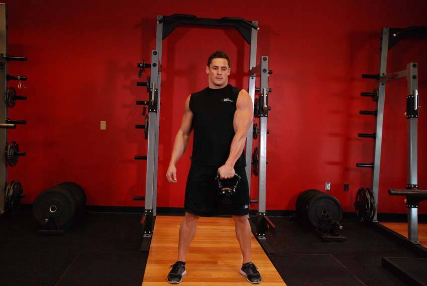 One-Arm Kettlebell Swings - Step 0