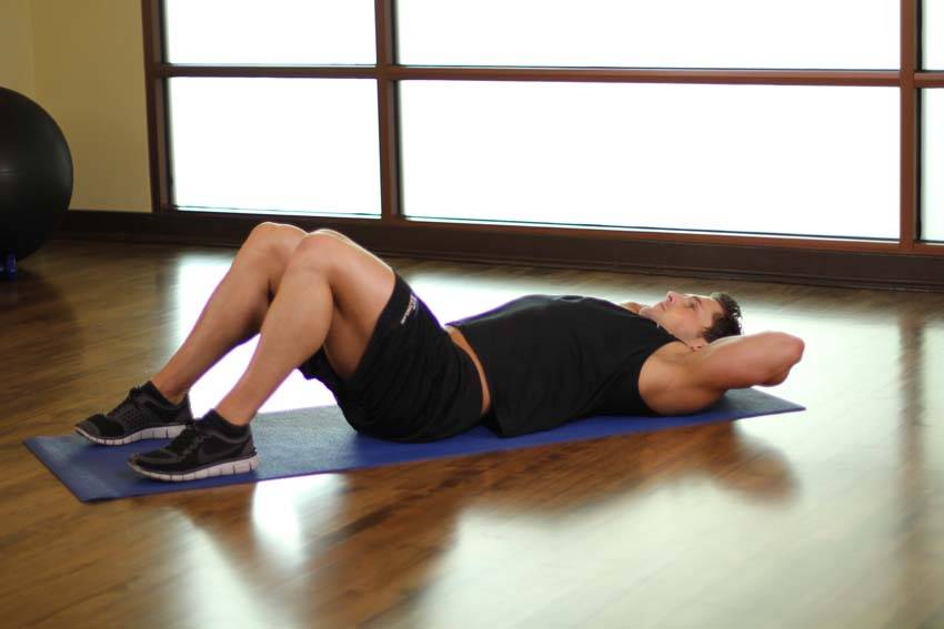 One Knee To Chest - Step 0