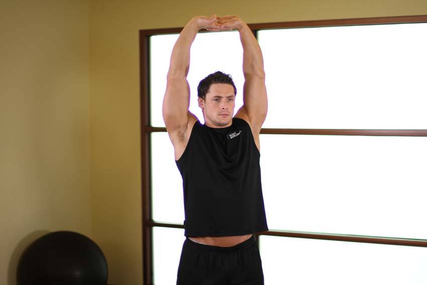Overhead Stretch - Step 1