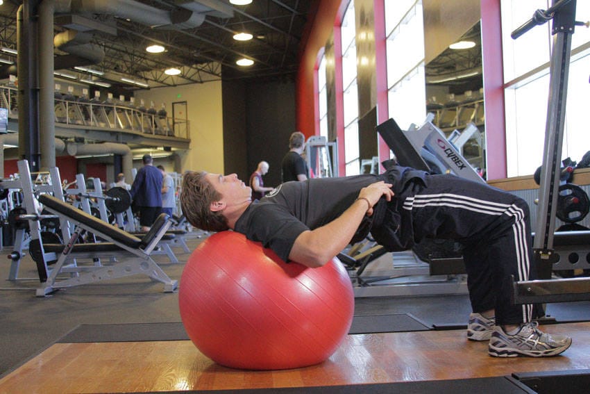 Physioball Hip Bridge - Step 1