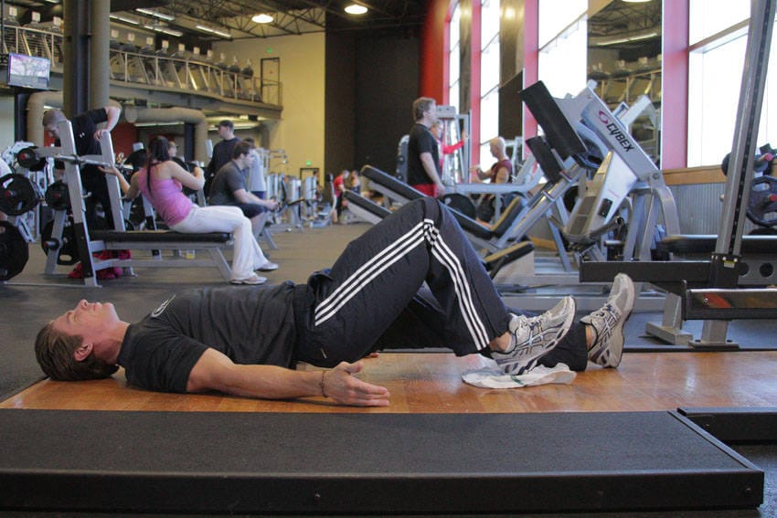 Platform Hamstring Slides - Step 1