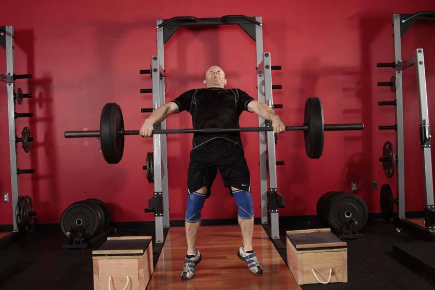 Power Snatch from Blocks - Step 1