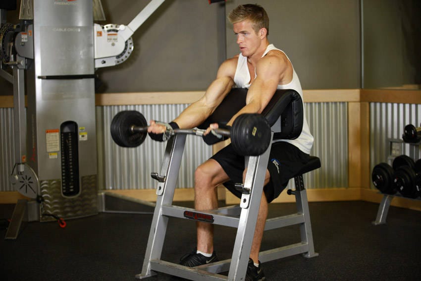 Preacher Curl - Step 0