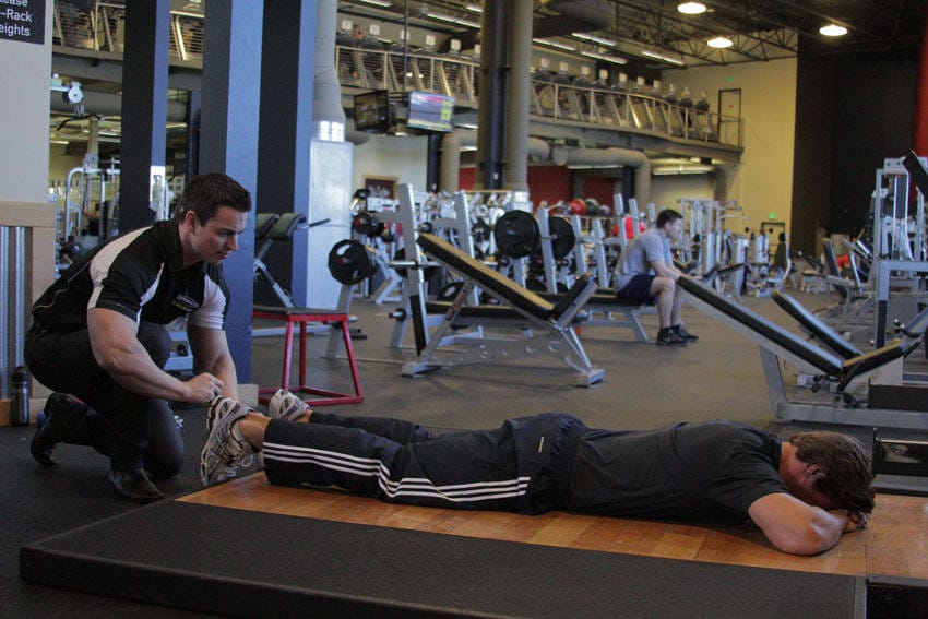 Prone Manual Hamstring - Step 0