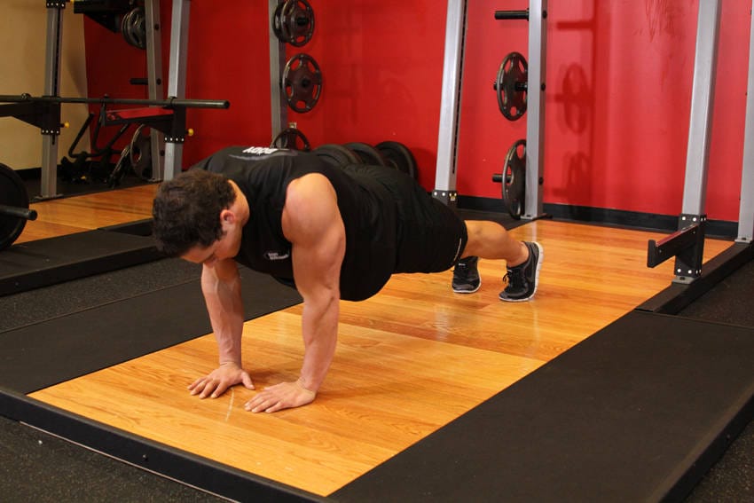 Pushups (Close and Wide Hand Positions) - Step 1